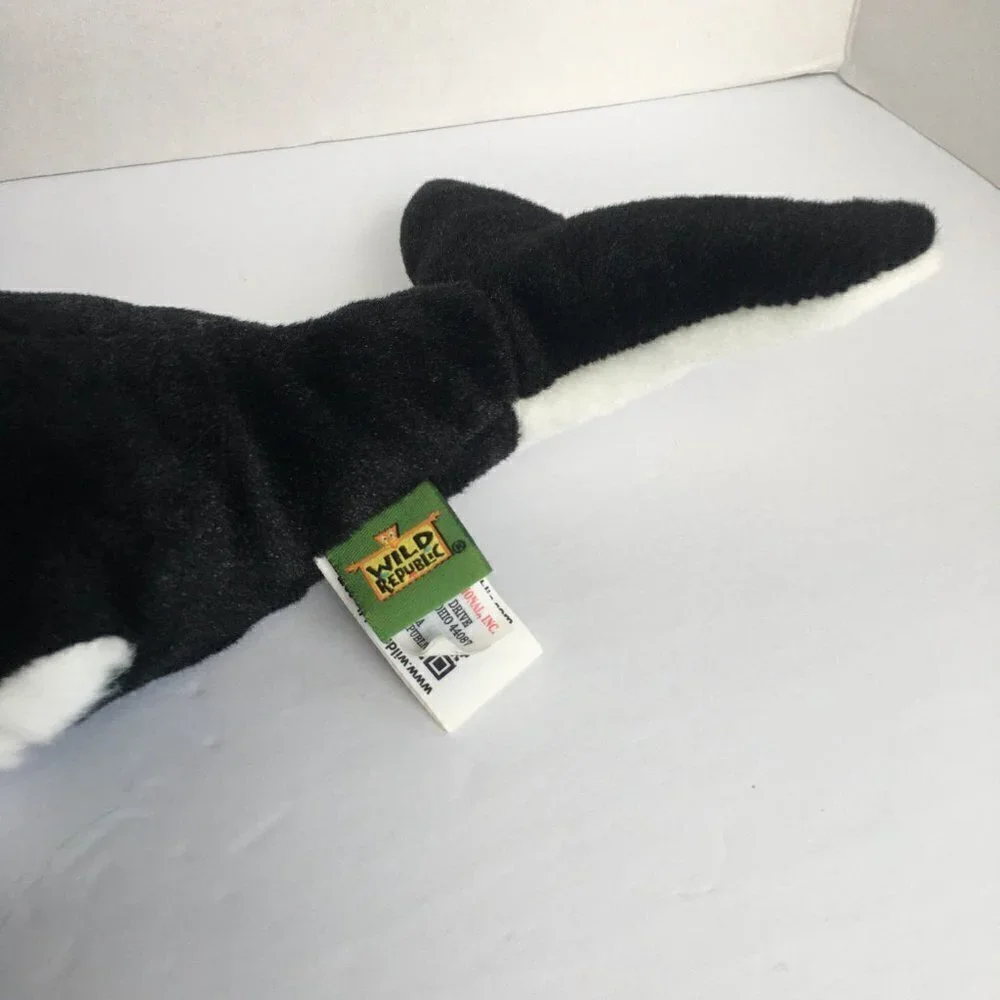 Wild Republic Killer Whale Orca Stuffed Animal Plush Kids Toy